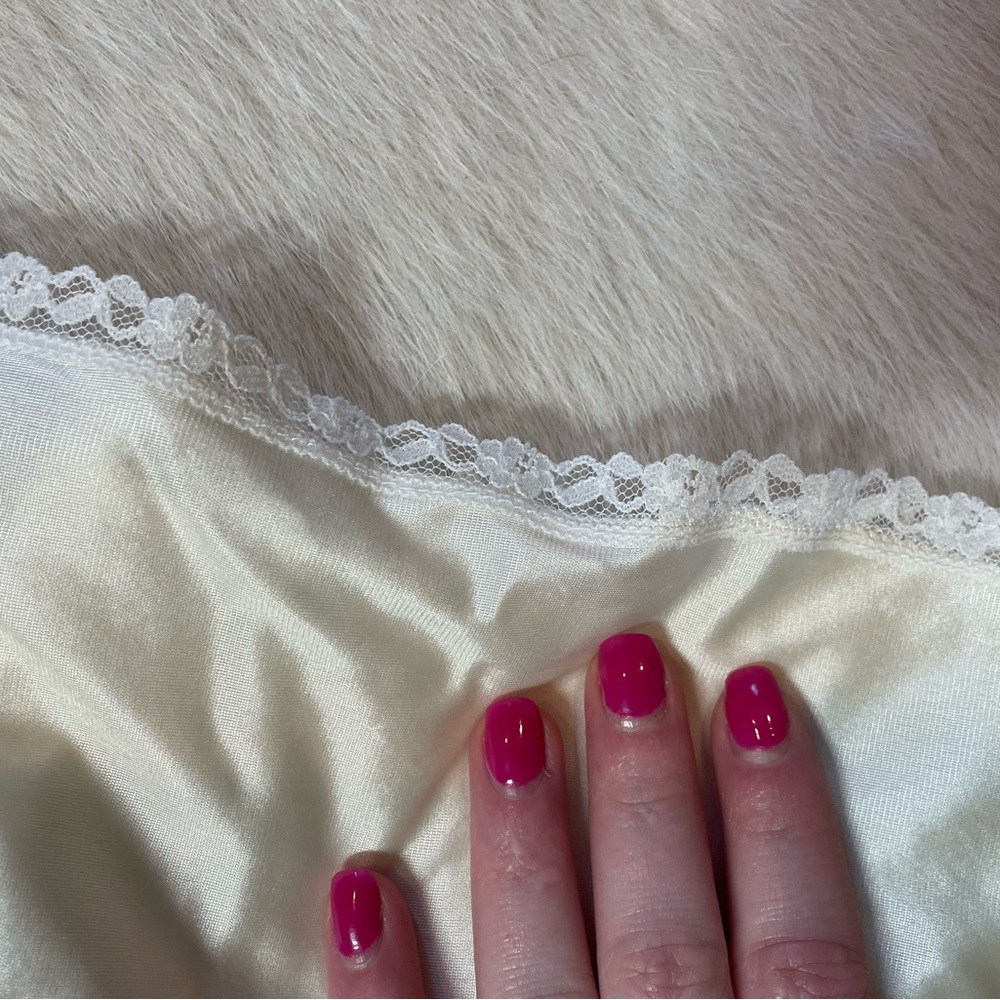 Vintage Vandemere romantic, Victorian, Cottagecore, Croquette Night slip gown - Picture 7 of 9
